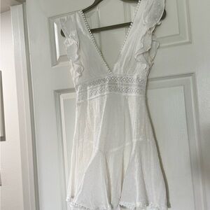 Muse White Mini Dress